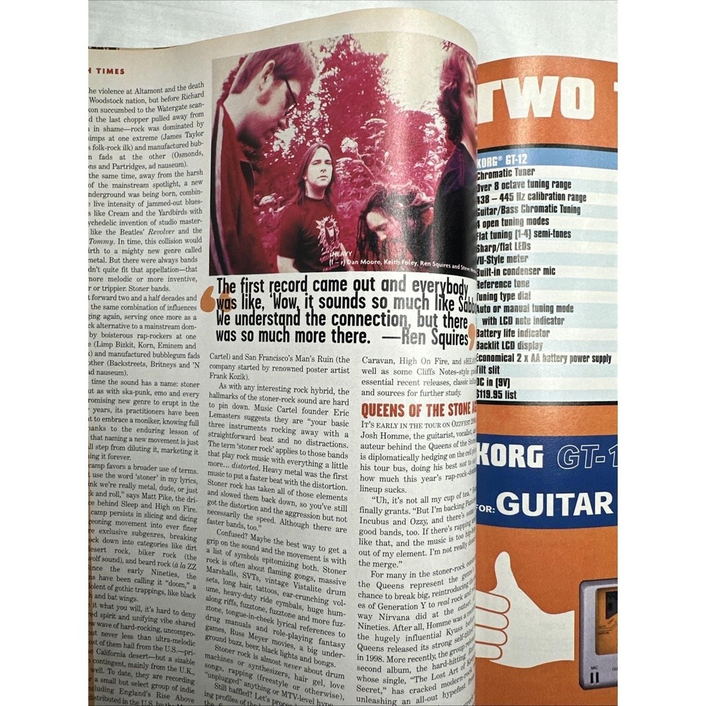 Guitar‎ World (Nov 2000 ) Illustrated Jimi Hendrix Mitch Mitchell Rock Music Y2K - Picture 6 of 11